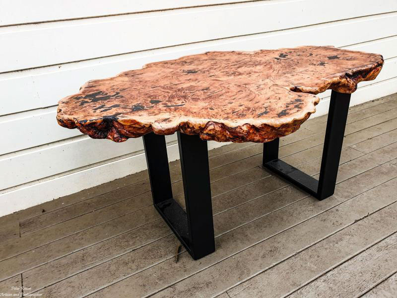 Item WGB13 Burl Coffee Table 96x65x50 cm