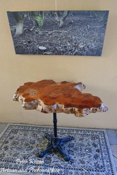 Sample Side Tables - Cast Iron Legs